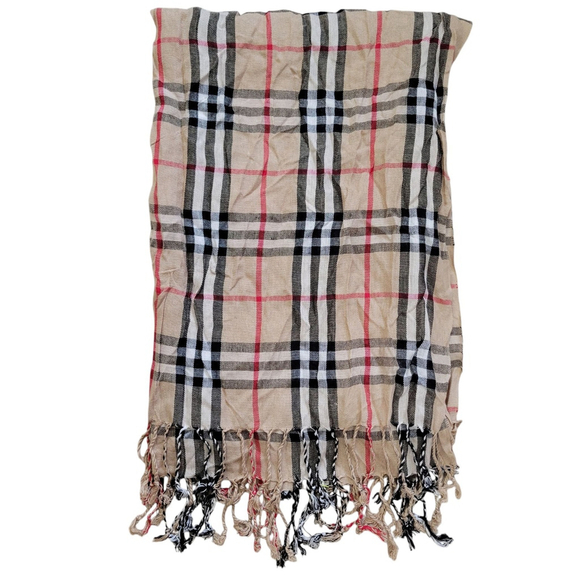 Unisex Unbranded Scarf 72"X24" Excellent Condition Pre-owned - Picture 3 of 4